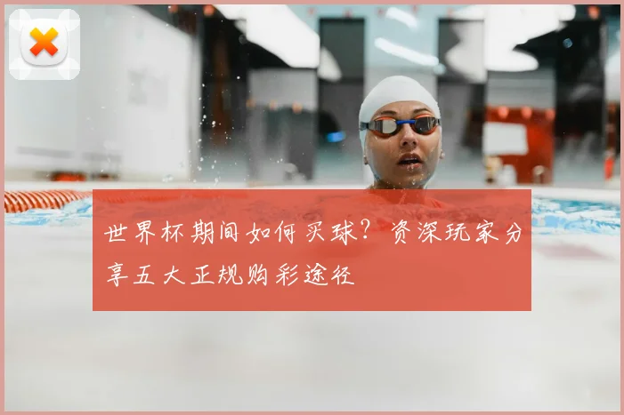世界杯期间如何买球?资深玩家分享五大正规购彩途径