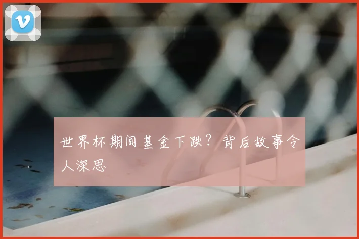 世界杯期间基金下跌?背后故事令人深思